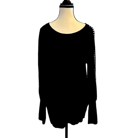 Women’s Alfani Long Sleeve Sweater in Black - Size L - NWT - Picture 4 of 8